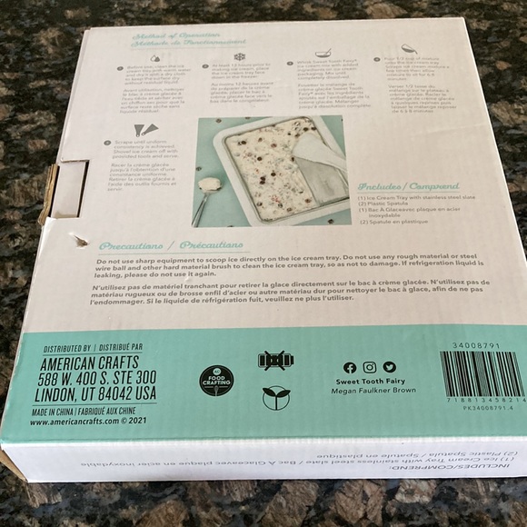 SWEET TOOTH FAIRY ICE CREAM TRAY 3PC NWT - Picture 3 of 3